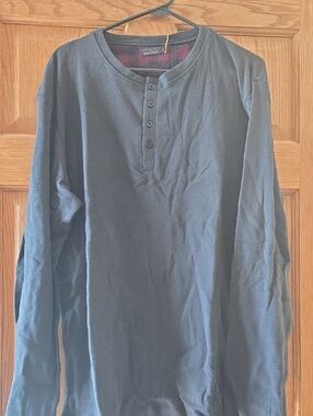 Men's Long-Sleeve Henley Shirt - Pant Set By Noble Mount